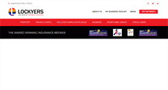 Desktop Screenshot of lockyers.co.uk